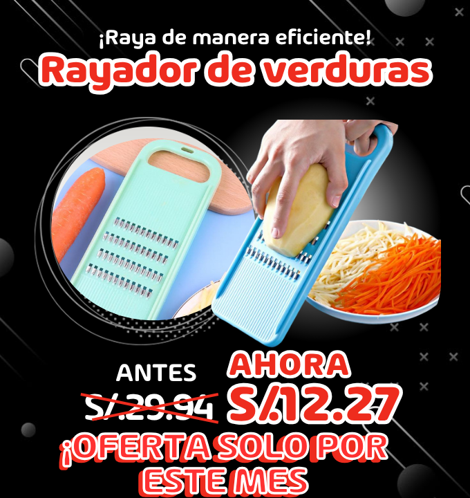 Rallador de verduras